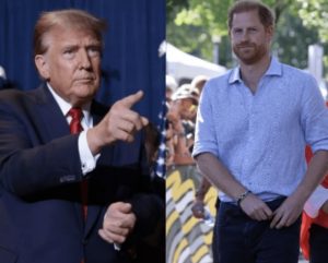 Trump is so ready to mess Prince Harry up