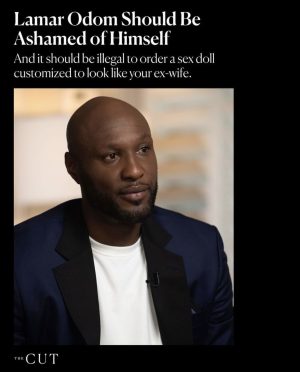 Dear Lamar Odom I should sue your ass for this sick shit how can I unsee this shit!