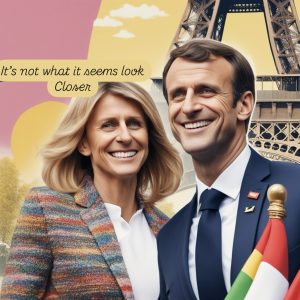 President Macron And Brigitte unmasked