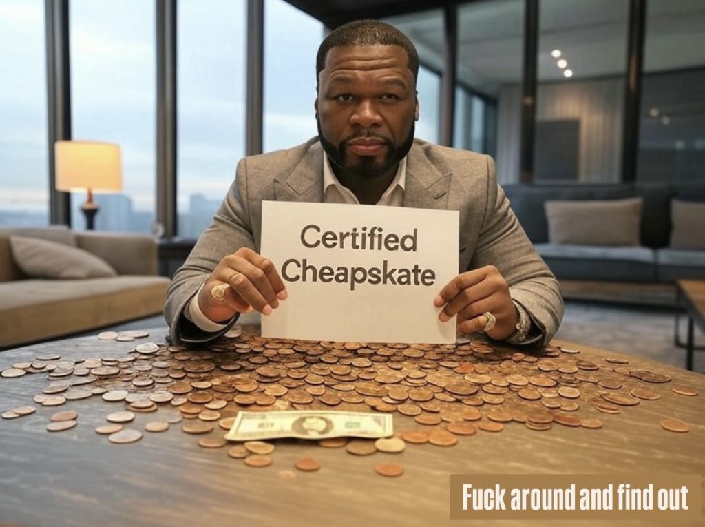 50cent on why he’s a certified Cheapskate