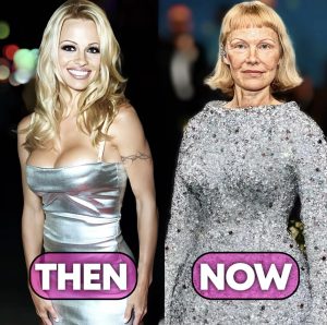 Is Pamela Anderson taking her glow down too far?
