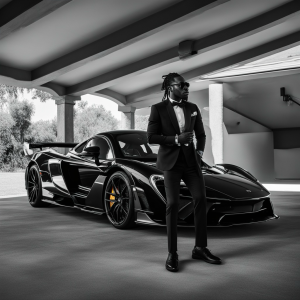 Burna Boy can afford to buy a McLaren Senna yet he can’t afford to build a billionaire garage for said McLaren Senna make it make sense