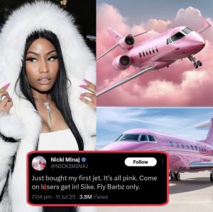 Nicky Minaj $40 million G550 Private jet can she afford it?