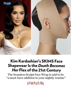 Kim Kardashian is selling face shape wear LOL