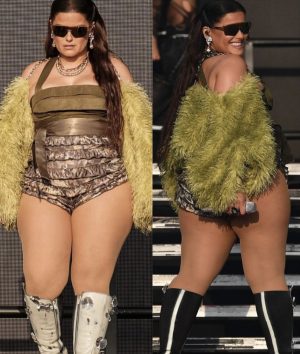 Dear Nelly Furtado love your body yes but this outfit is not for this body