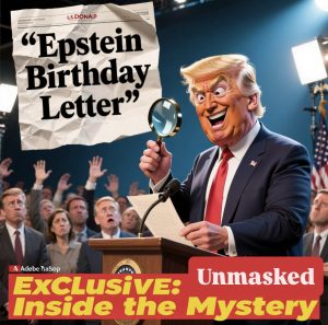 Why is President Trump lying so stupidly about the Epstein birthday letter
