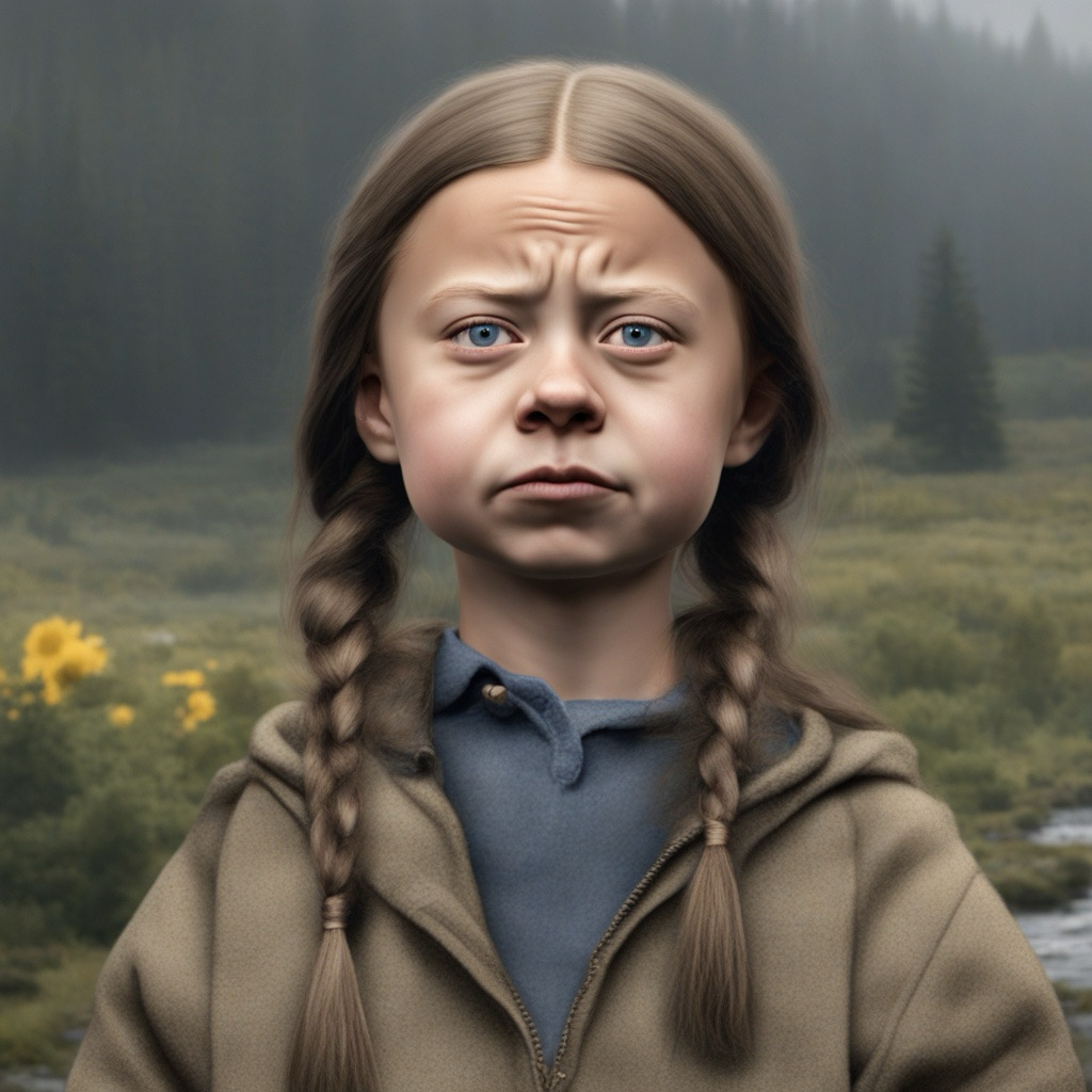 Trumps description of Greta Thunberg is hilarious beyond belief